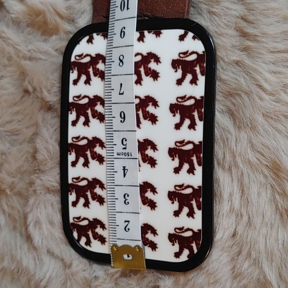 Superdry Unisex Brown leather Belt With Gryphon Belt Buckle - Picture 14 of 17